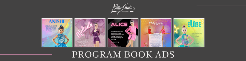 Program book ad order