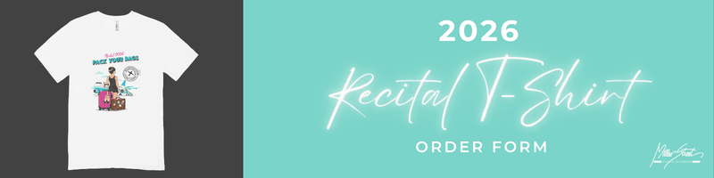 Recital t-shirt pre-order